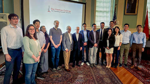 Star-Friedman Challenge Grants winners standing together.